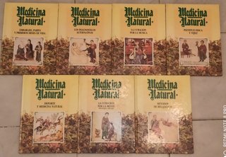 Libros antiguos Medicina Natural