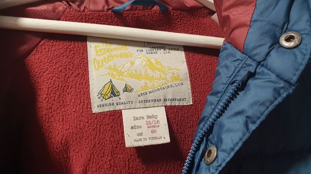 Chaqueta acolchada  niño