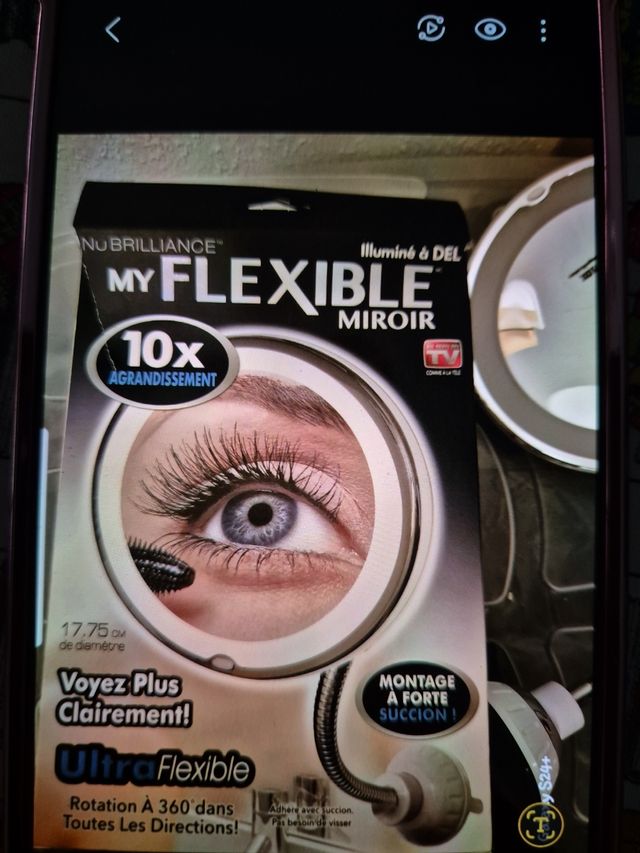 Espejo ultraflexible