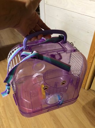 Jaula transportín para roedor