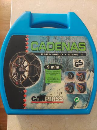 Cadenas hielo/nieve 9mm
