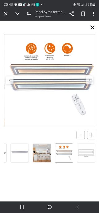 Panel led syros