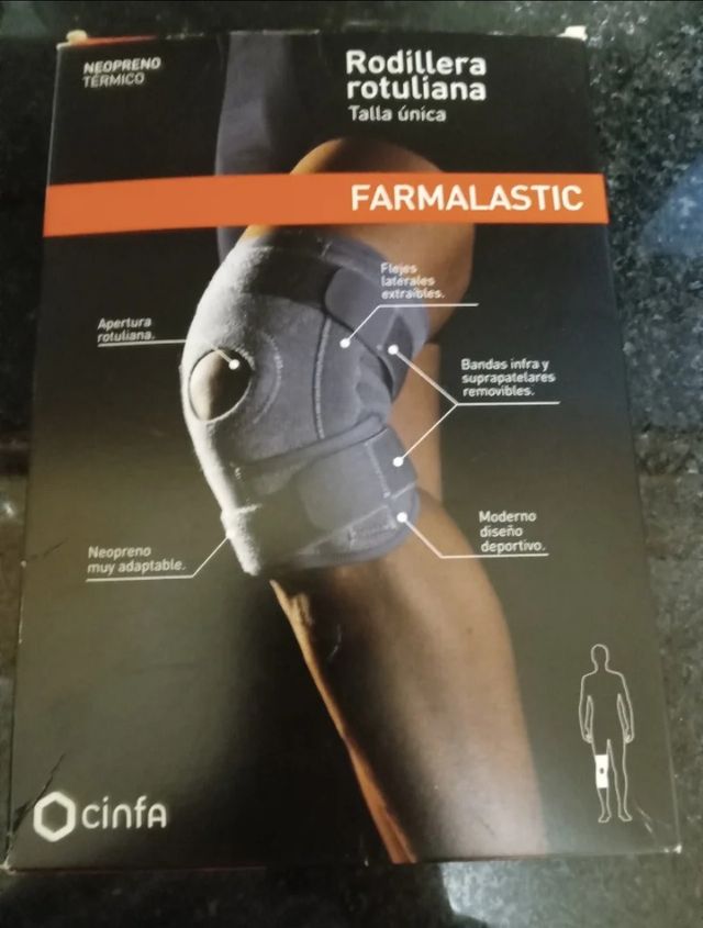 Rodillera farmalastic nuevo