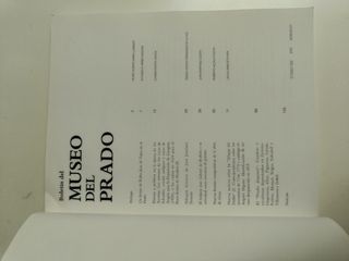 Libro Boletín MUSE DEL PRADO