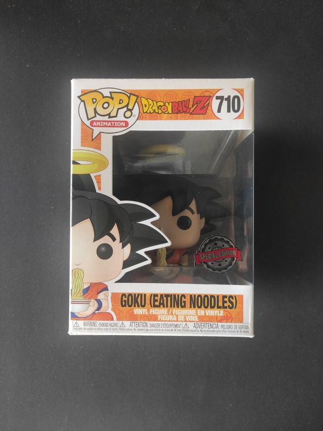 Funko pop Goku eating noodles 710