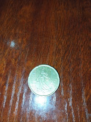 Moneda 20 ctms RF 2001