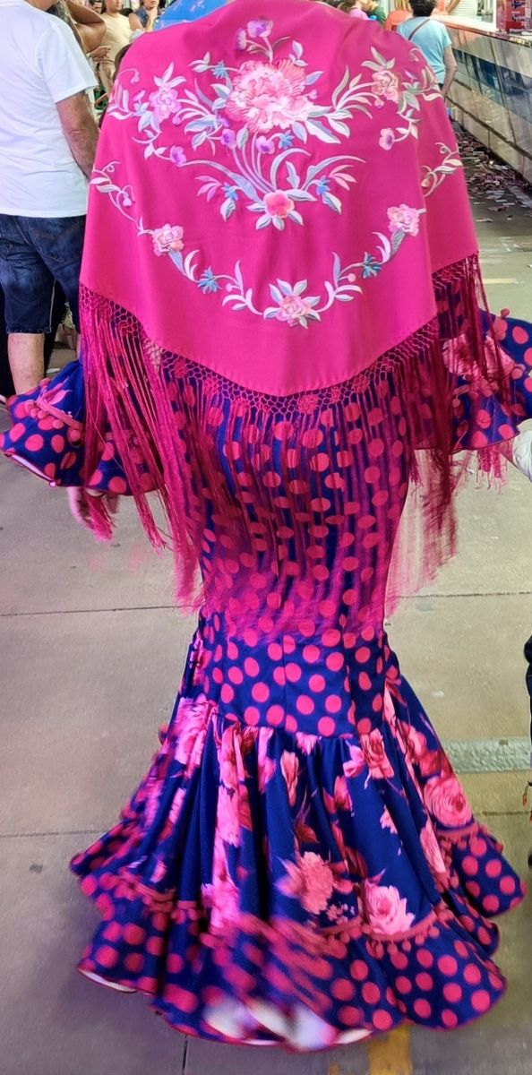 Traje flamenca