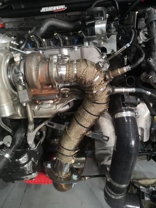 Abarth Cinta Anticalorica Downpipe Escape