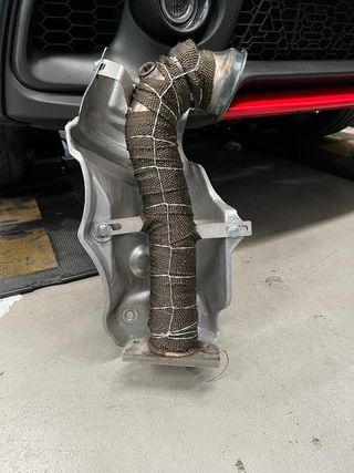 Abarth Cinta Anticalorica Downpipe Escape
