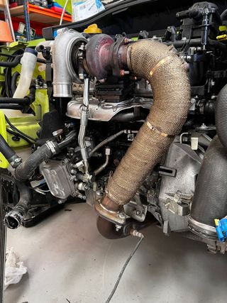Abarth Cinta Anticalorica Downpipe Escape