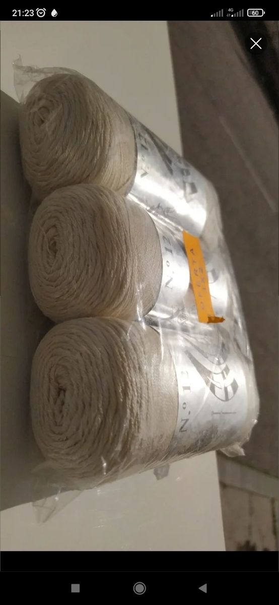 3 Zeppelines algodón perle