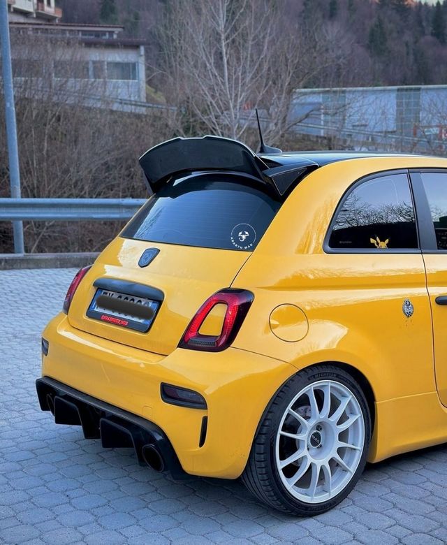 Abarth Alerón Spoiler 70 Aniversario Fibra