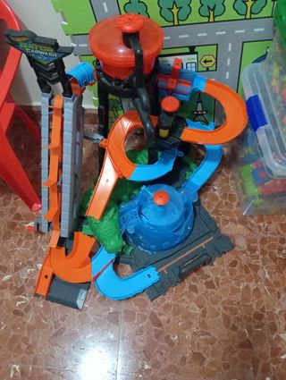 Pista de lavadero de hot wheels