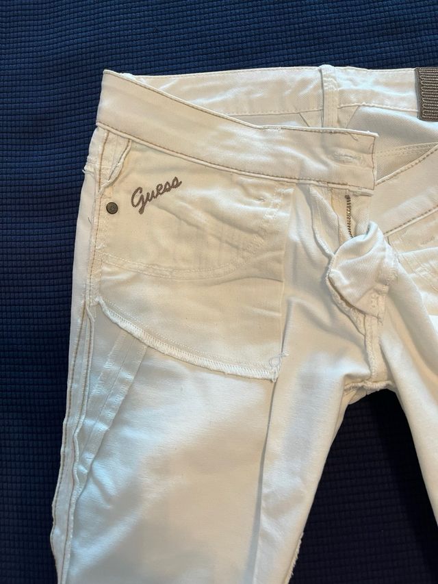 Calcas brancas Guess Starlet Skinny EU40