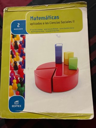 Matemáticas 2º Bachillerato EDITEX