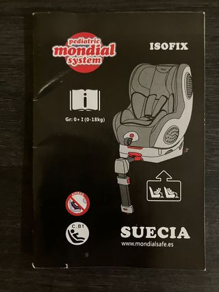 Silla coche Mondial Safe Suecia