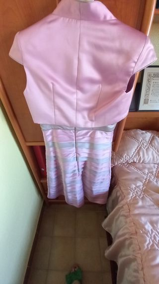 Vestido y chaqueta fiesta