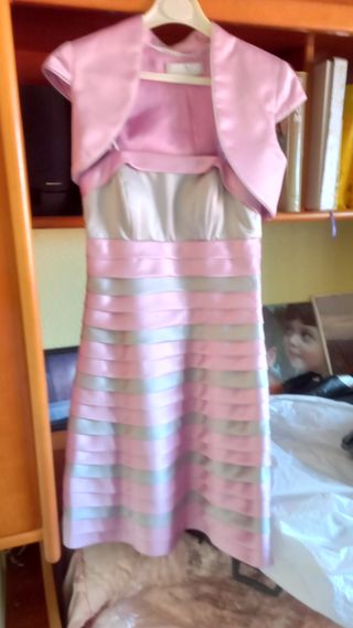 Vestido y chaqueta fiesta