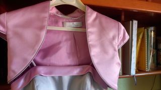 Vestido y chaqueta fiesta