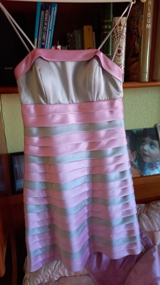 Vestido y chaqueta fiesta