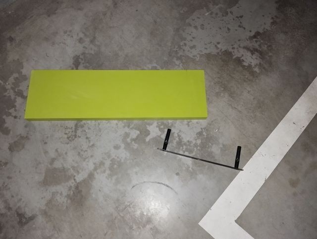 Estante verde pistacho