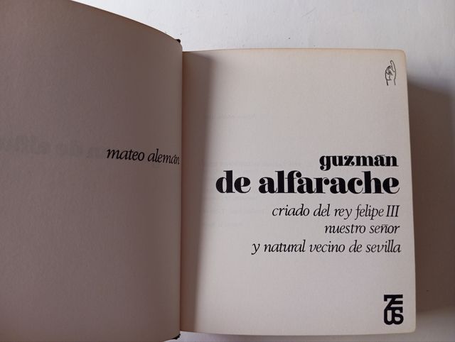 "Guzmán de Alfarache" de Mateo Alemán