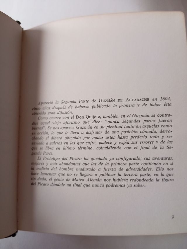 "Guzmán de Alfarache" de Mateo Alemán