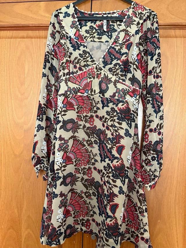 Vestido Pepe Jeans estampado tamanho M
