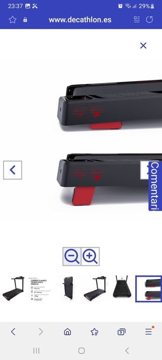 Cinta de correr domyus 100