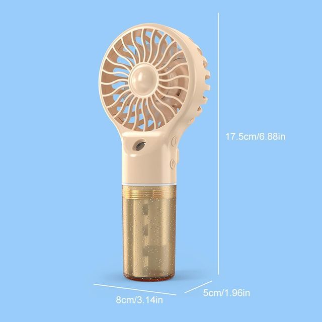 Ventilatore portatile con nebulizzatore