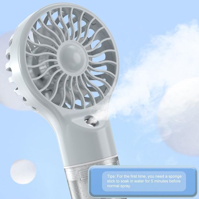 Ventilatore portatile con nebulizzatore