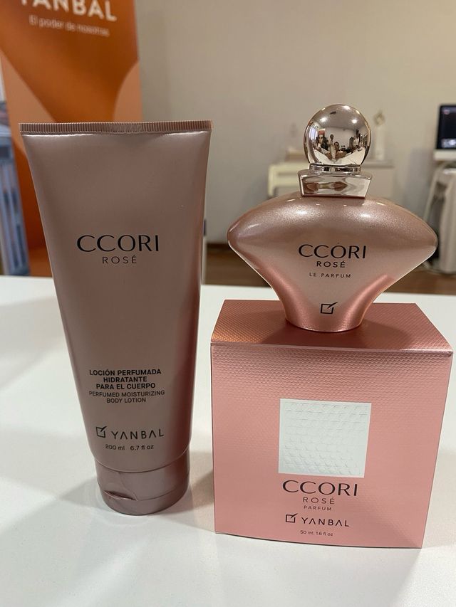 Yanbal Unique Ccori Rose Set Perfume Ccori Rose Desodorante De