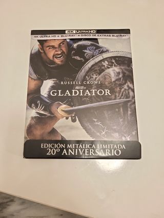 Gladiator UHD + Blu-ray 20 aniversario