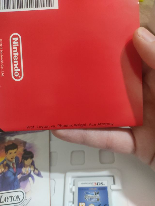 PERFEITO Professor Layton vs Phoenix Wright 3DS