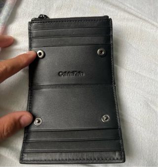 Portacarte Calvin Klein con zip per monete