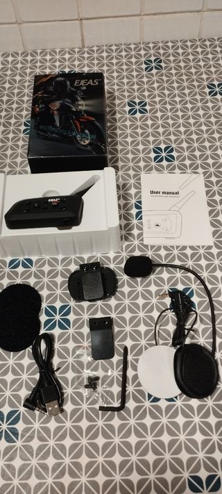 Intercomunicador EJEAS V6 pro, nuevo.