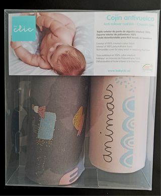 Cojín antivuelco de bebé.