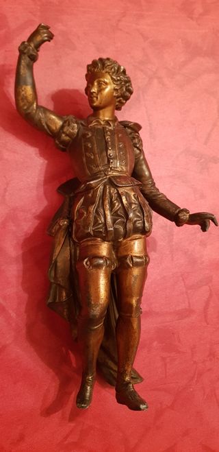 Figura metal siglo XIX