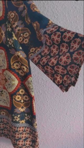 Vestido Brillo Dibujo o Vestido Blanco Estampad