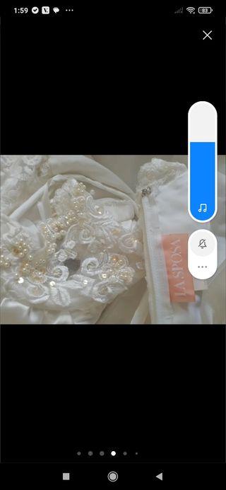 Vestido matrimonio novia  piedreria