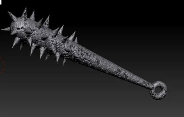 Espada one piece y maza en impresión 3d