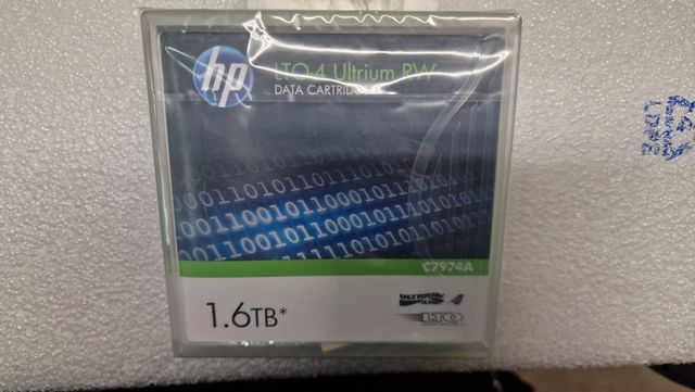 2x HP Cartuchos datos respaldo LTO-4