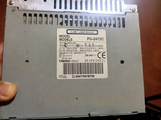 Radio CD Clarion Peugeot