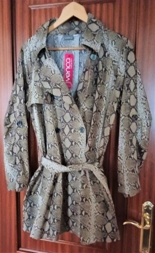 Parka mujer animal print Venka