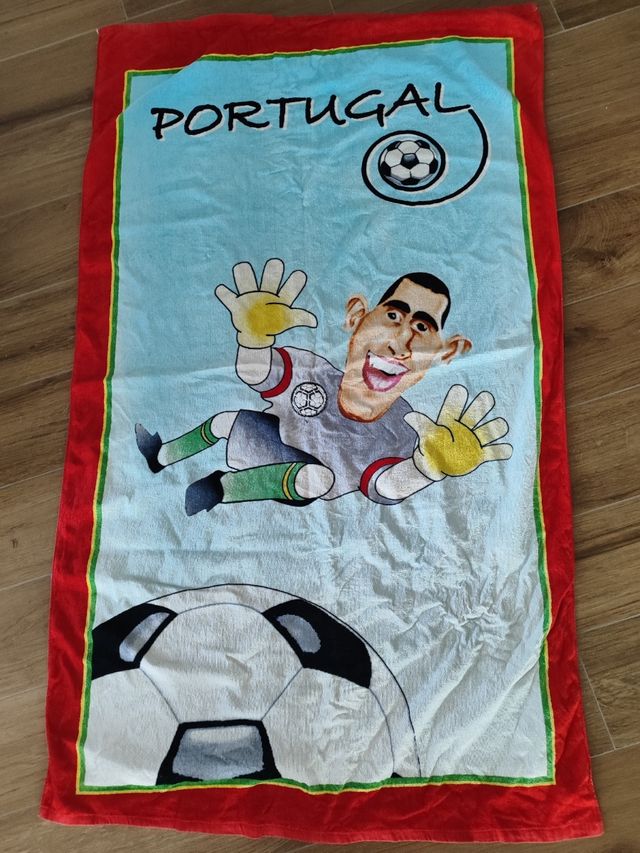 Toalla playa football Portugal