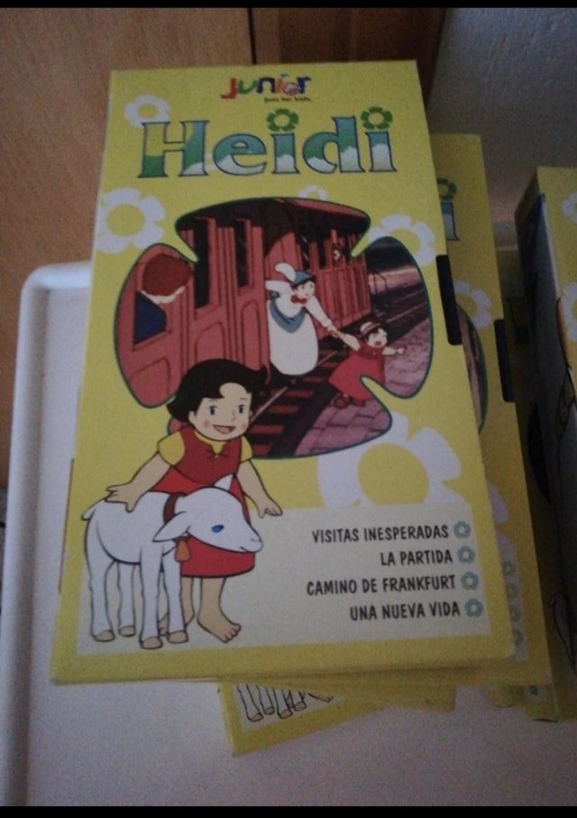 Colección 15 vhs. Heidi.