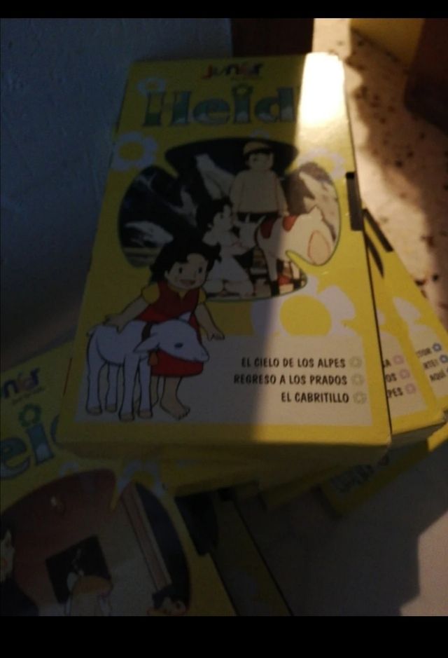 Colección 15 vhs. Heidi.
