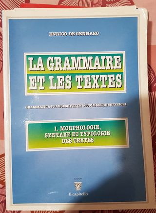 LA GRAMMAIRE ET LES TEXTES