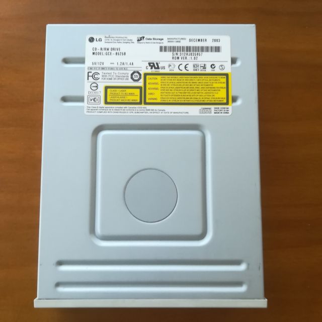 Regrabadora CD-R/RW LG GCE-8525B