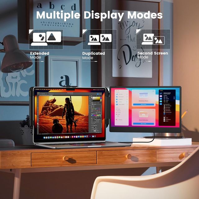 Estrenar: Monitor extra FHD 1080p de 14" portátil